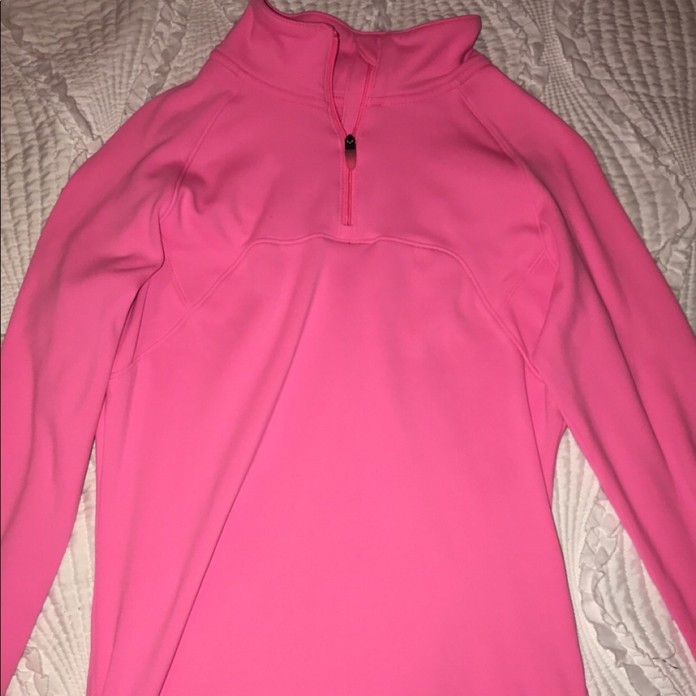 Pink under-armor “jacket”